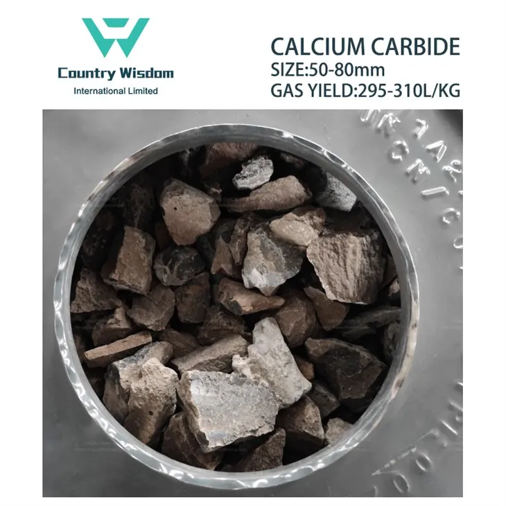 Competitive Prices Calcium Carbide For 50-80mm Acetylene Gas Grade in 50kg/100kg Drums
